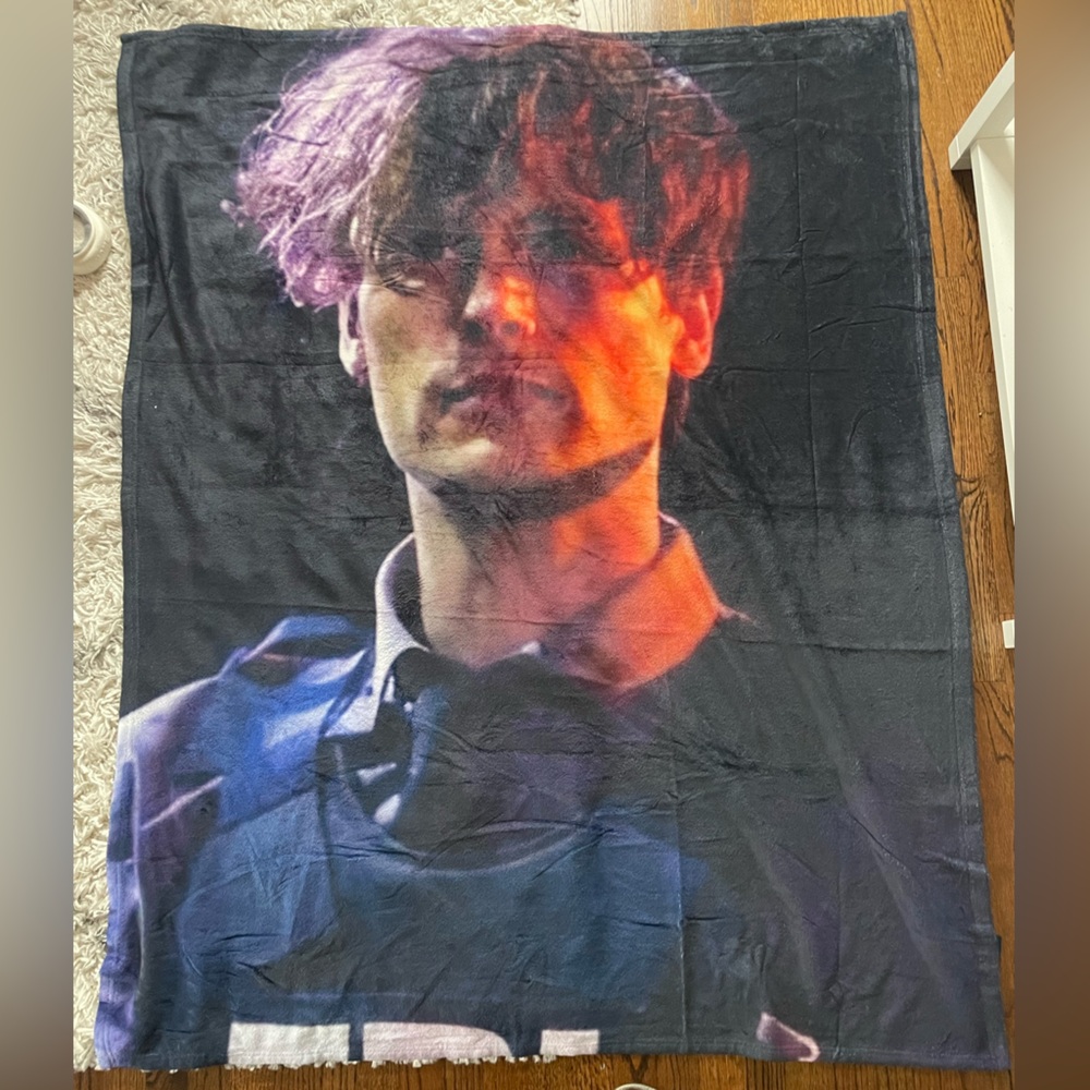 Spencer Reid throw blanket